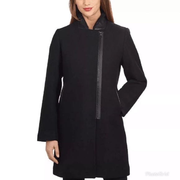 Trina Turk Jackets & Blazers - NEW Trina Turk Double Cloth Wool Blend Coat